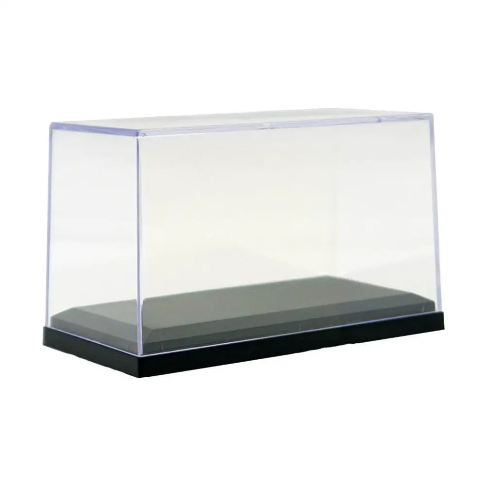 Scale 1:64 Transparent Acrylic Hard Cover Display Box For Car Model Dust Proof Storage Display Box Miniature Figure Protect C8O9