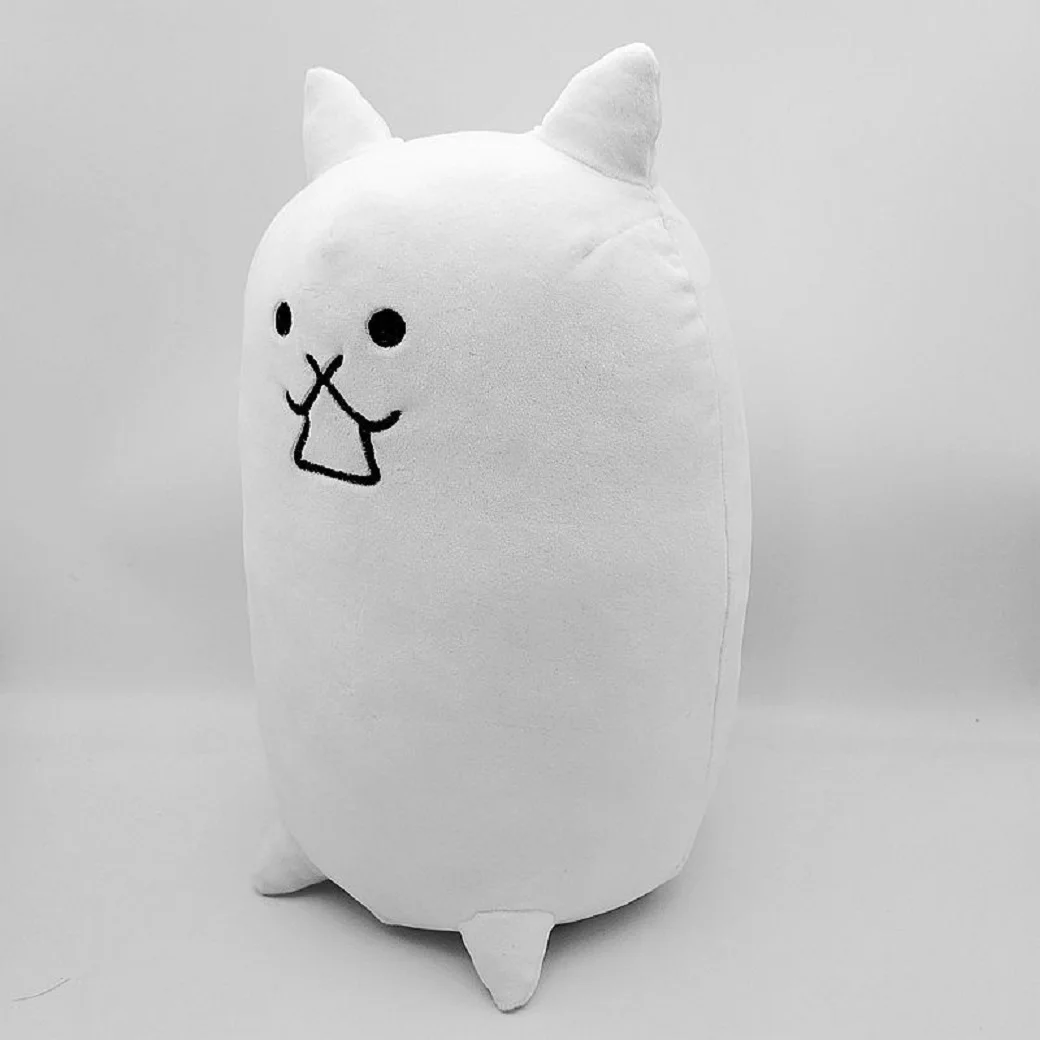 Nyanko dos desenhos animados grande guerra boneca de pelúcia anime animal batalha gatos pelúcia brinquedos para crianças presentes de aniversário de natal