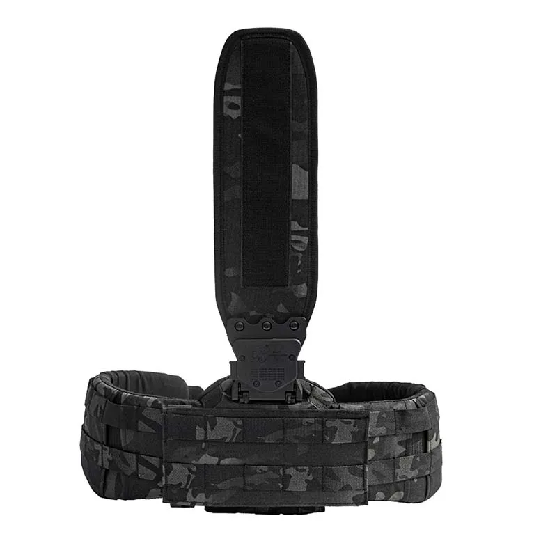 Functional Load-bearing Dispersed-weight Carrying Waist Belt With Hard Support And Magnetic Connection