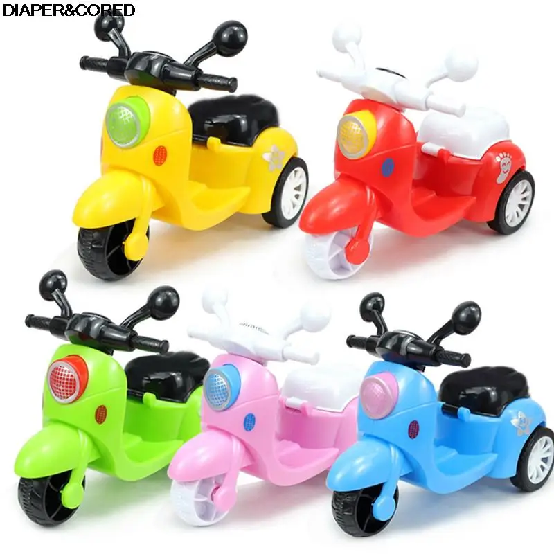 

Pull Back Motorcycle Inertia Miniature Motorbike Model Interactive Toys Cartoon Vehicle Model Kids Educational Toys