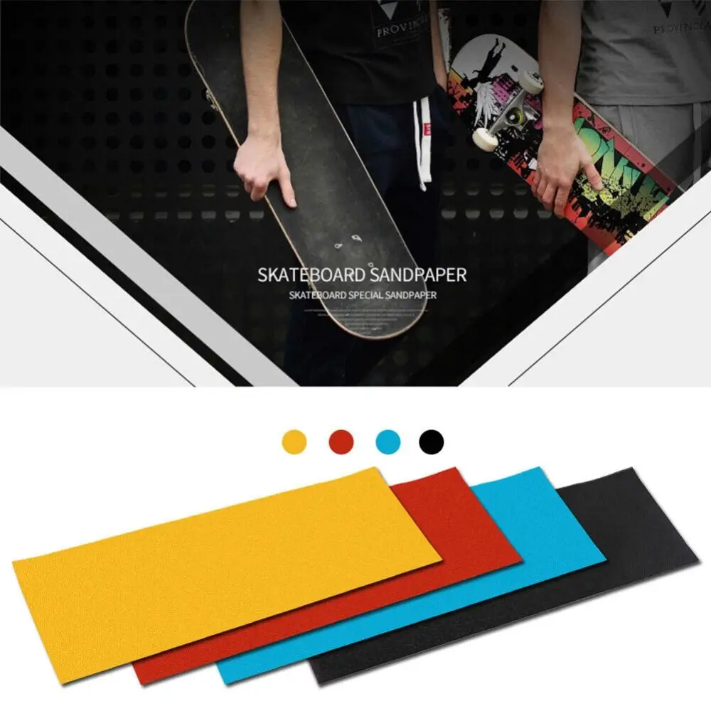 ตกแต่งสเก็ตสกูตเตอร์พีวีซีสติกเกอร์บนดาดฟ้าจับเทป amplas papan seluncur longboard