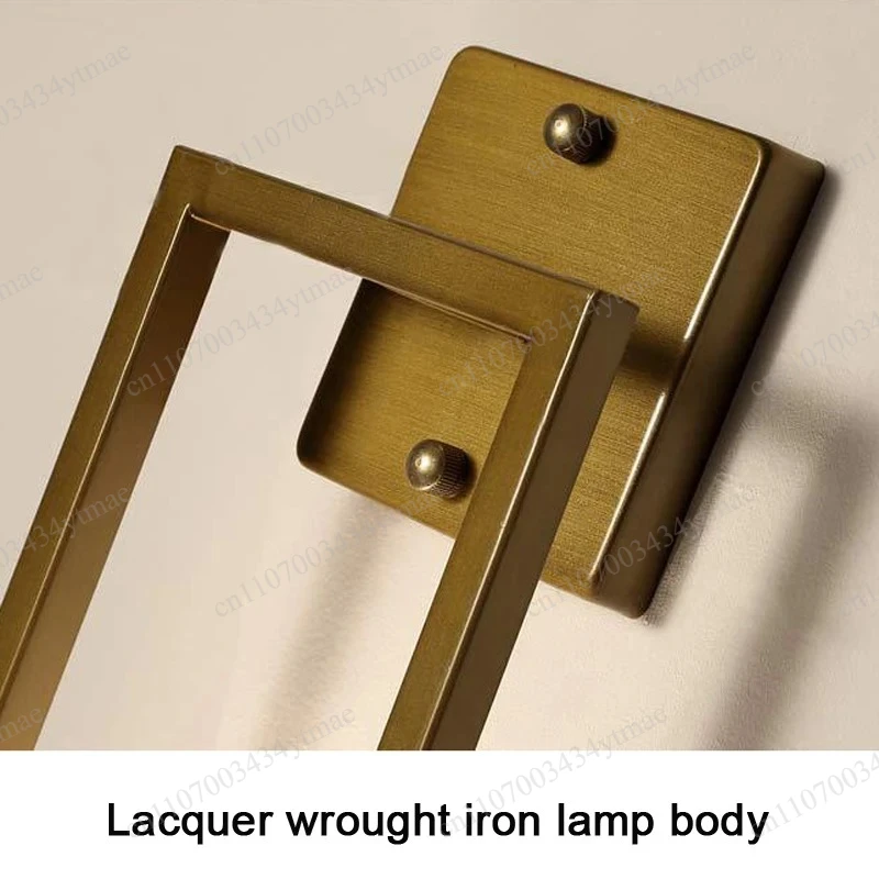 New Chinese Style Wall Lamp Modern Simple Sconce Bedside Light For Living Room Bedroom Stairway Corridor TV Background Wall