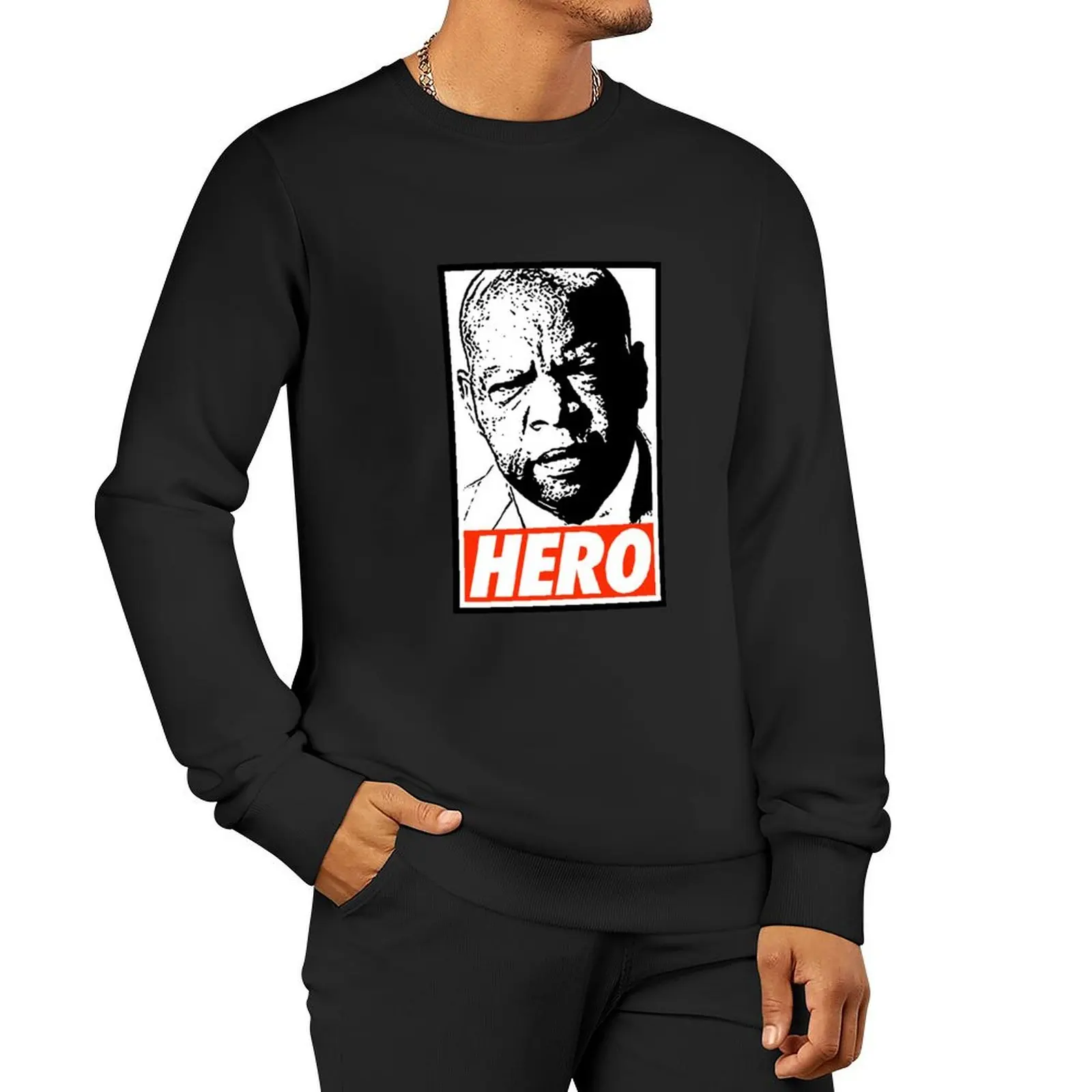 

John Lewis Hero Pullover Hoodie autumn men's winter sweater men sweatshirt