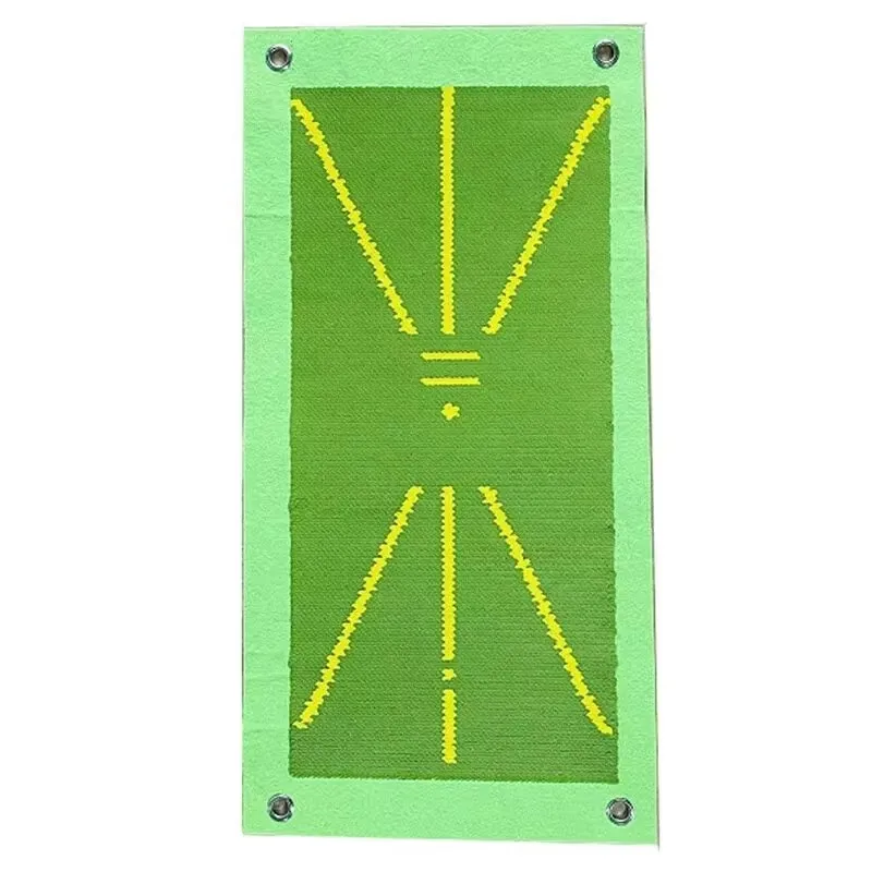 Golf Training Mat for Swing Detection Batting Trajectory Direction Detection Analysis Pad Swing Path Practice Marking Pad