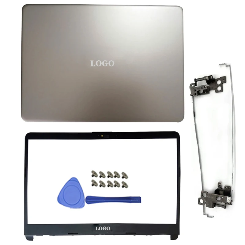 

NEW Laptop For HP 14-CF 14S-CF 14S-CR 14-DF 14-DK Silver L24469-001 LCD Back Cover/Front Bezel/Hinges