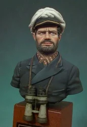 1/10 Die Cast Resin Figure Model Assembly Kit Resin Bust Ancient Soldier Bust Unpainted Free Shipping