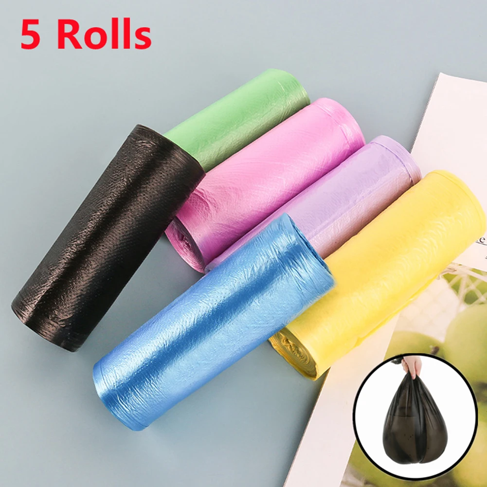 5 Rolls Garbage Bag… - image
