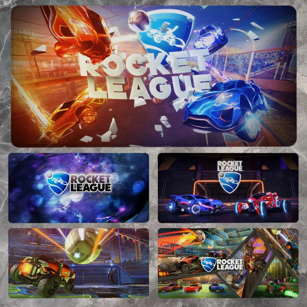 

Коврик для мыши R-Rocket Leagues 90x40 см, нескользящий игровой коврик для мыши, геймерский коврик для киберспорта, игровой механический коврик для клавиатуры, XXL, настольный коврик