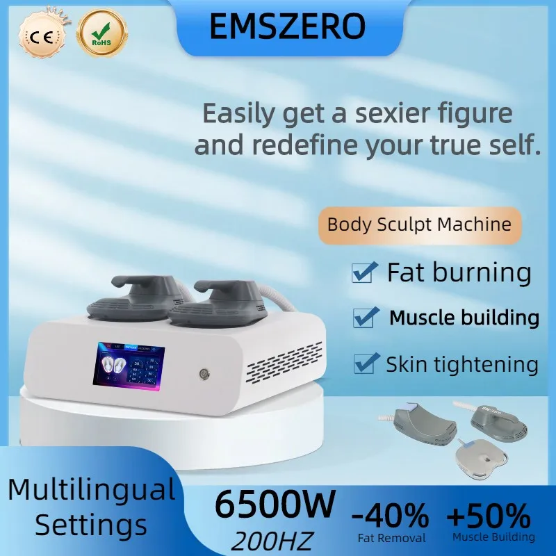 New portable Emsslim Hi EMT Nova Emszero Muscle Combo For Weight Loss, Body Slimming, And Masculinity