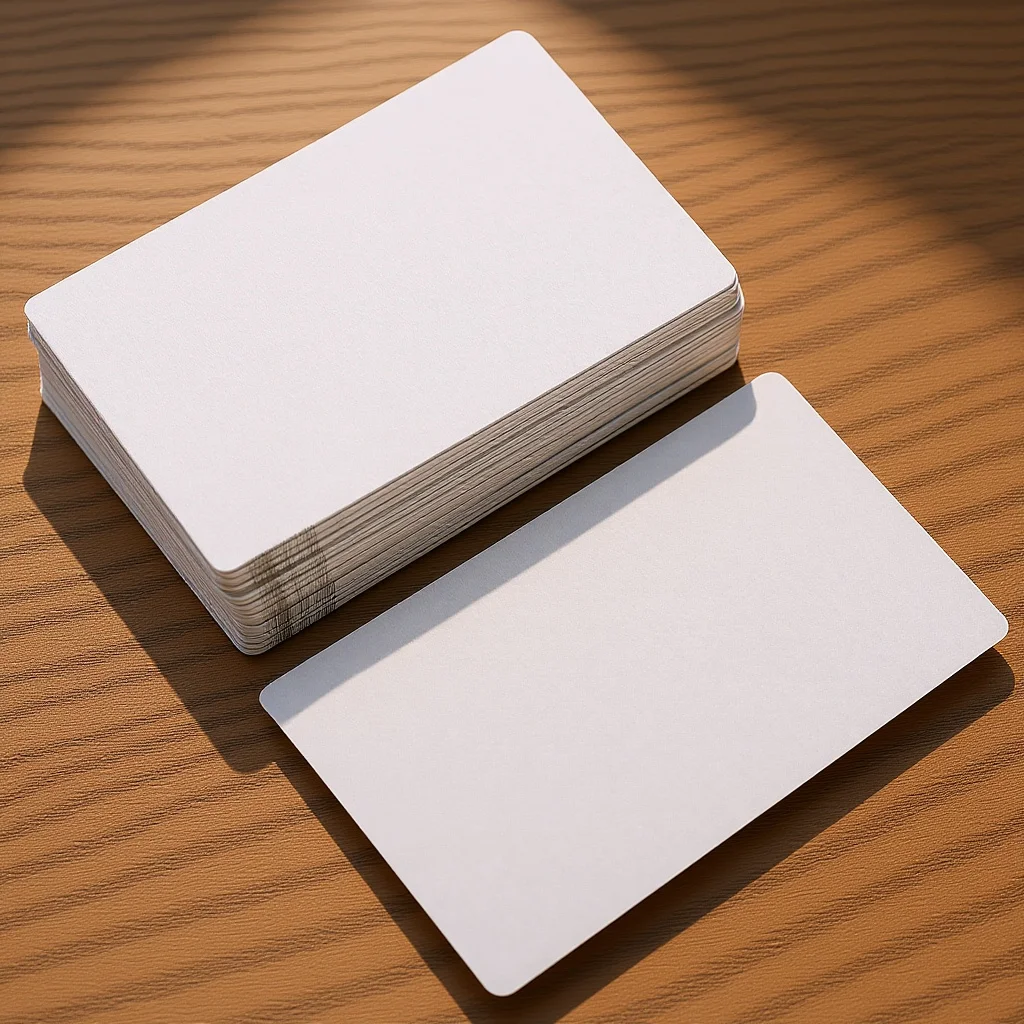 

100Pcs Sublimation Blank Metal Business Cards Aluminum Double Sided Engraving Cards Smooth Surface DIY Name Card