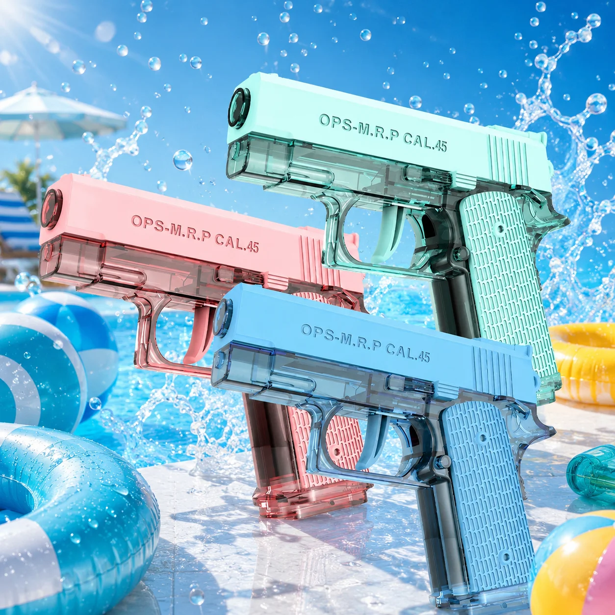 Outdoor Toy Water Gun Mini Spray Water Pistol Party Swimming Pool Beach Shoot Firing Play Water Gun Game For Children Adult Gift view 5