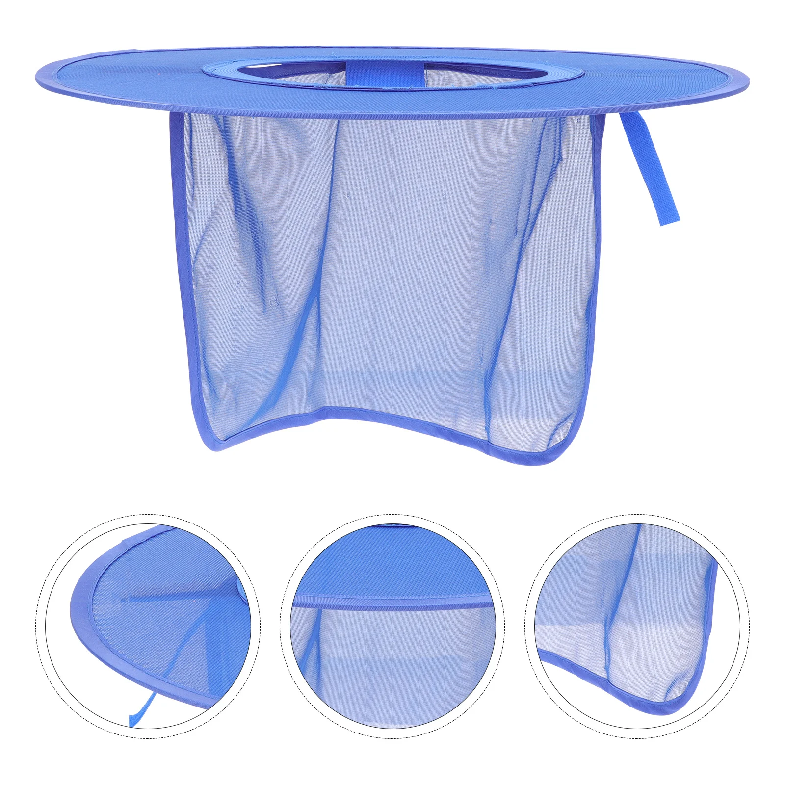 

Sun Protection Hard Hat Sun Shade Mesh Brim Extended Neck Cover for Construction Visor Sunproof Hat Brim