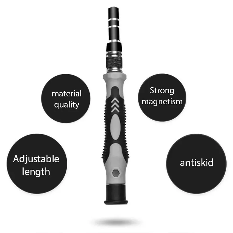 مجموعة مفك براغي دقيقة 115 في 1 أدوات يدوية للإصلاح الإلكتروني لقمة ثقب مغناطيسية صغيرة لوحدة تحكم ألعاب iPhone PC Mac DIY