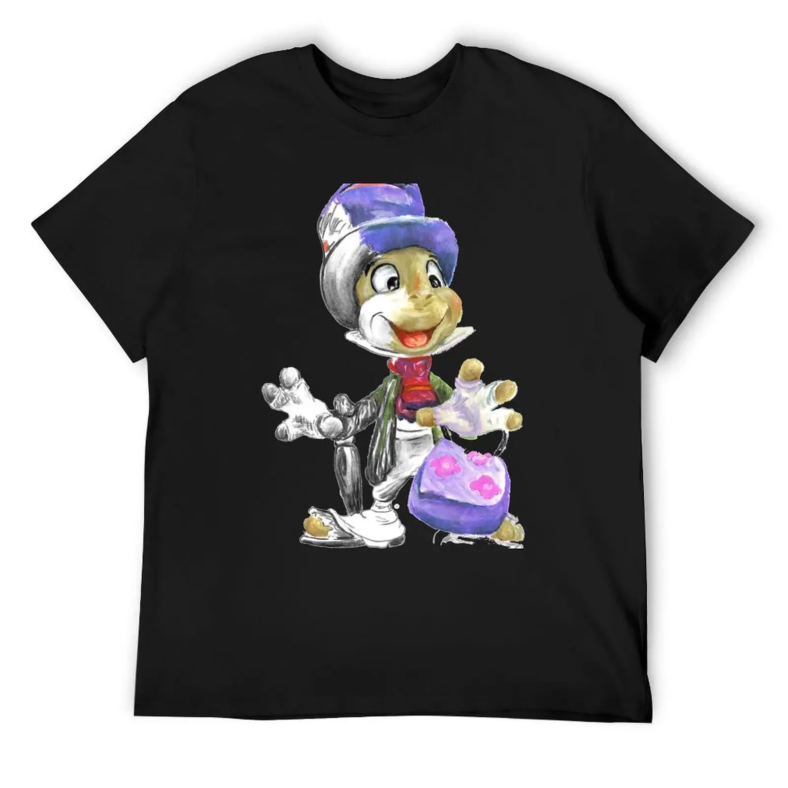 

Charcoal and Oil - Jiminy Cricket T-Shirt plain hippie clothes man t shirt new gifts and t-shirts mens designer clothes