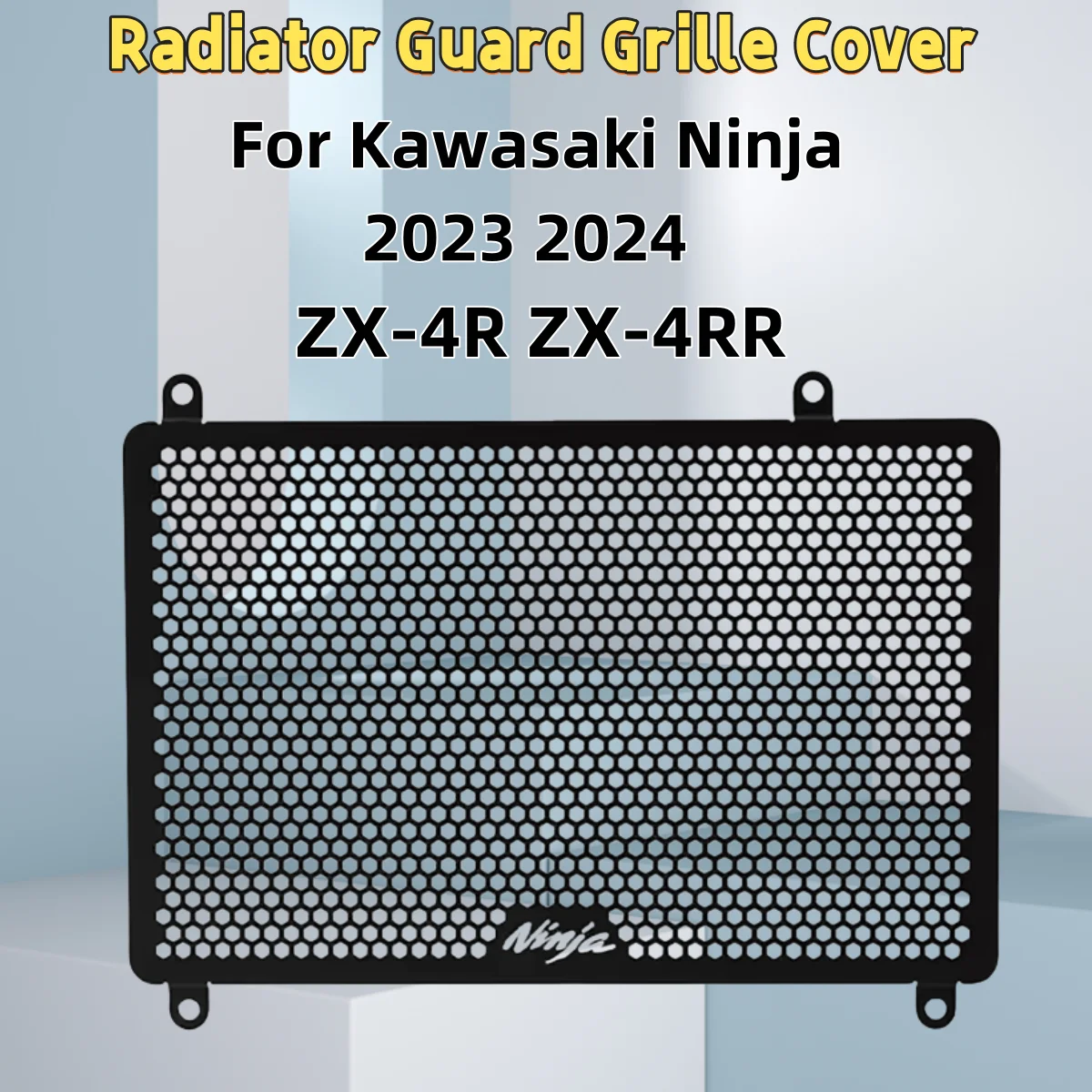 

Fit For Kawasaki Ninja ZX-4R ZX-4RR ZX4RR ZX4R 2023 2024 Motorcycle Accessories CNC Radiator Guard Grille Guard Cover Protector