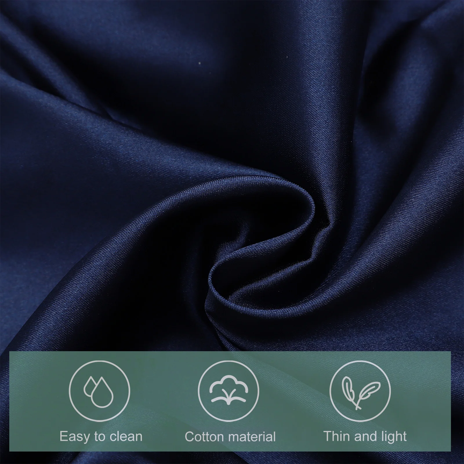 

2 Pcs Baby Mattress Fitted Sheet Bassinet Bedding Set Grey Navy Soft Simulated Silk Fabric Comfortable Sleep Newborn