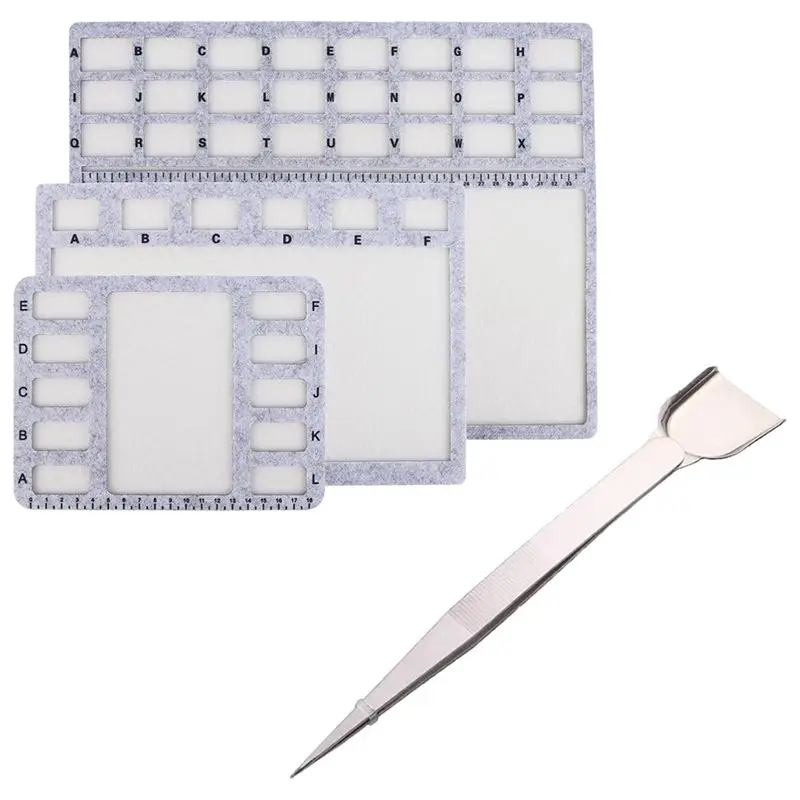 

A69ebead Mat Beading Supplies Bracelet Making Bead Boards For Jewelry Making Bracelet Making Supplies Stainless Steel Handy Twee