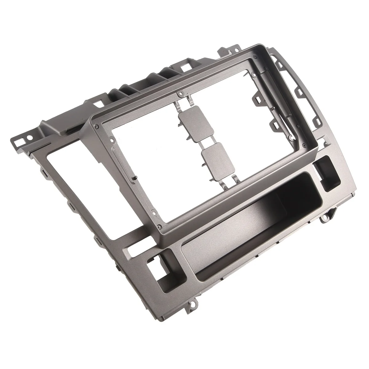 Panel embellecedor de Fascia de Audio DVD para salpicadero de coche, 9 pulgadas, 2Din, para Nissan Tiida 2004-2011, marco de navegación estéreo para reproductor Android