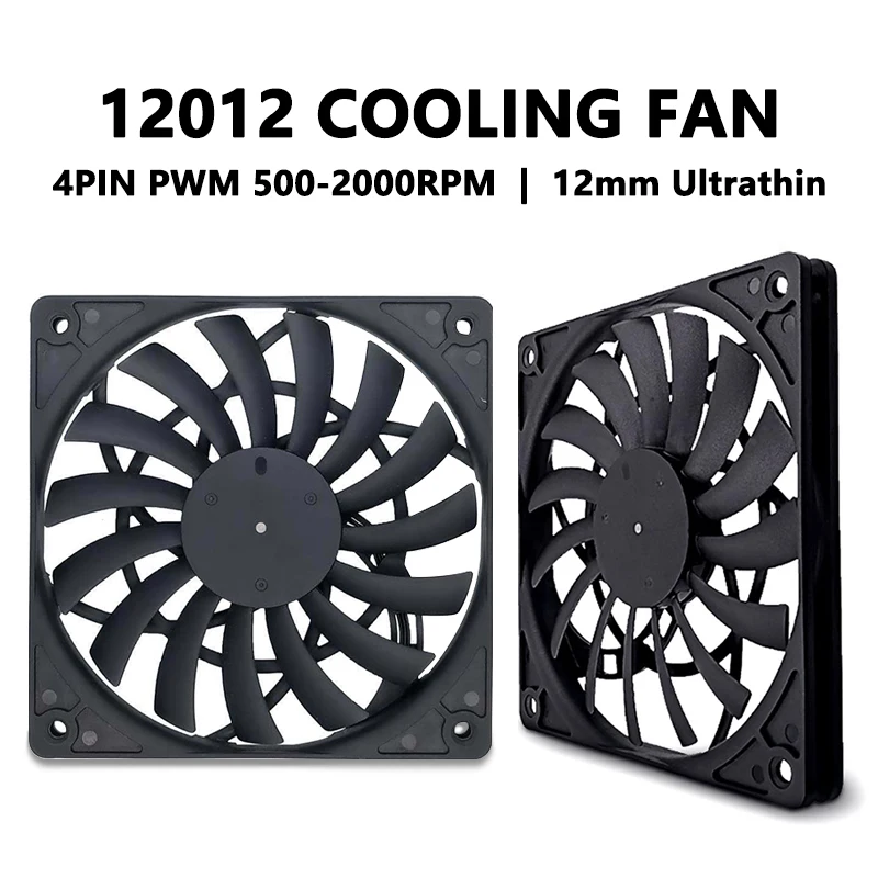 

JUMPEAK 12012 12 мм Сверхтонкий 120 мм Компьютерный радиатор PWM 4PIN Тихий 12 см Компьютерный радиатор