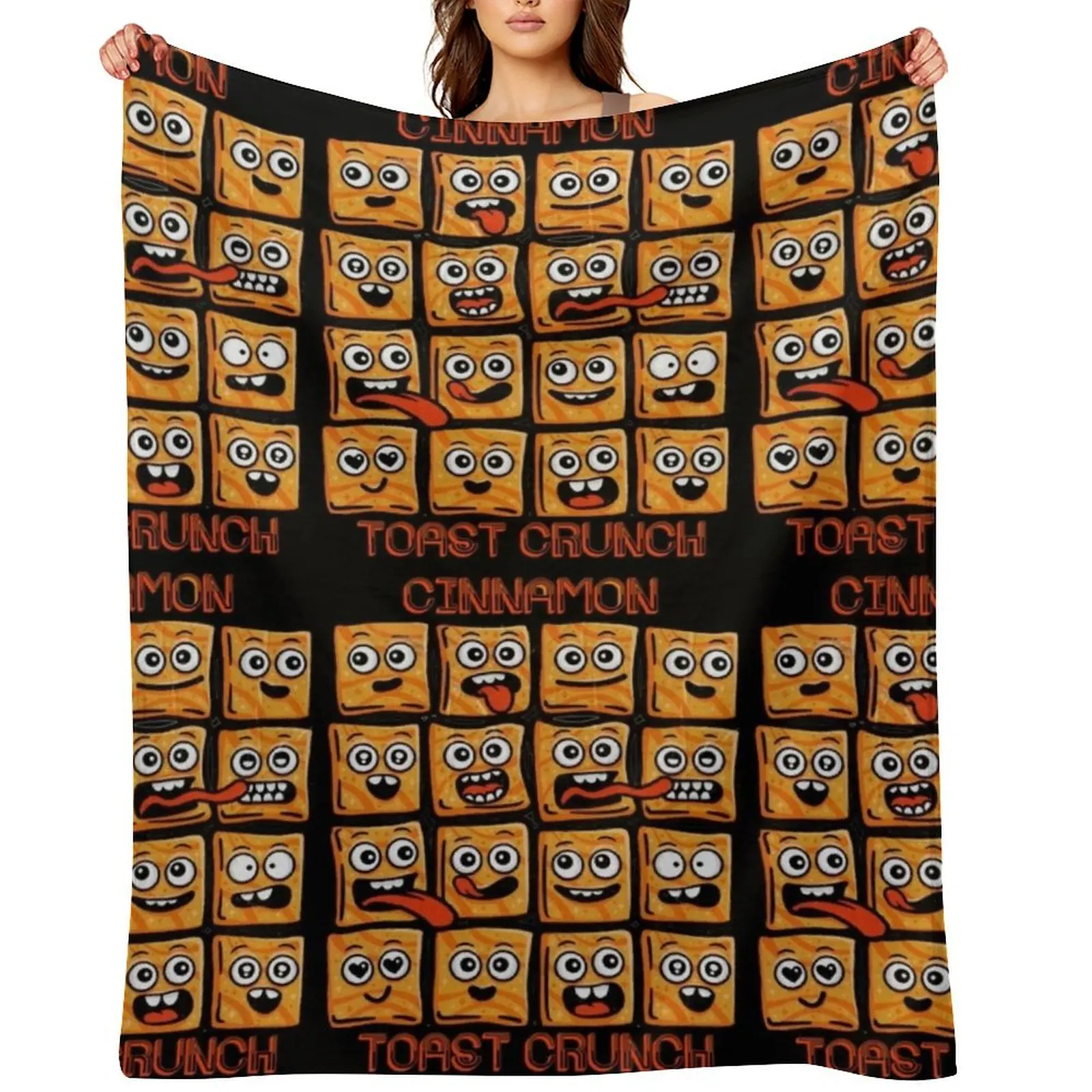 CINNAMON TOAST CRUNCH Throw Blanket sofa bed Designers Decorative Sofas For Decorative Sofa Blankets