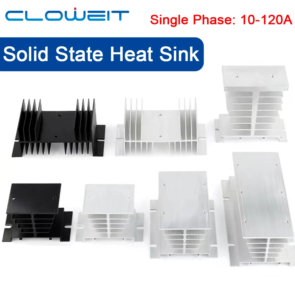 Radiator radatora do pojedynczego przekaźnika półprzewodnikowego 10A 25A 40A radiator SSR