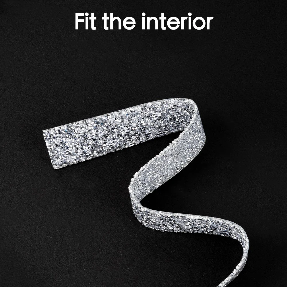 لبورشه 718 2016-2024 911 2012-2018 بوكستر كايمان تعديل السيارة الداخلية الماس مطعمة زخارف اللوحات شرائط