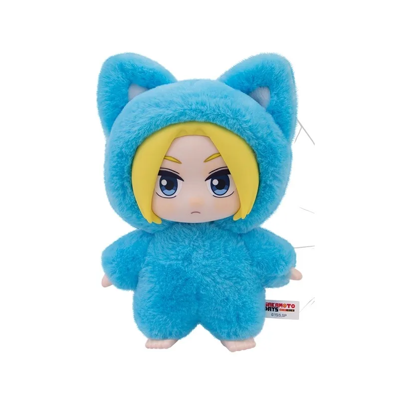 2026 New EAKI SAKAMOTO DAYS Cat Ear Plushie Plush blind box anime Kawaii Pendant Cute Doll Fashion Trend Gift Girl - view 6