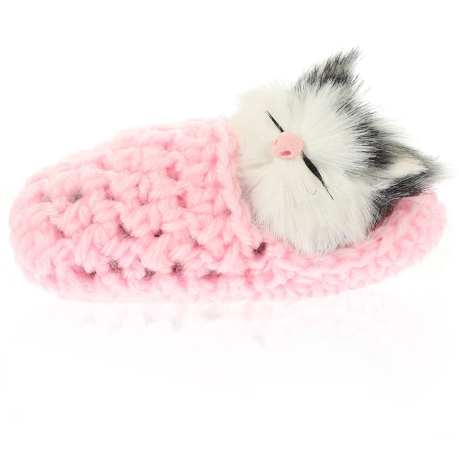 

Simulated Cat Slippers Toy Realistic Tiny Ornament Christmas Party Wedding Teaching Toys Storytelling Game Playing