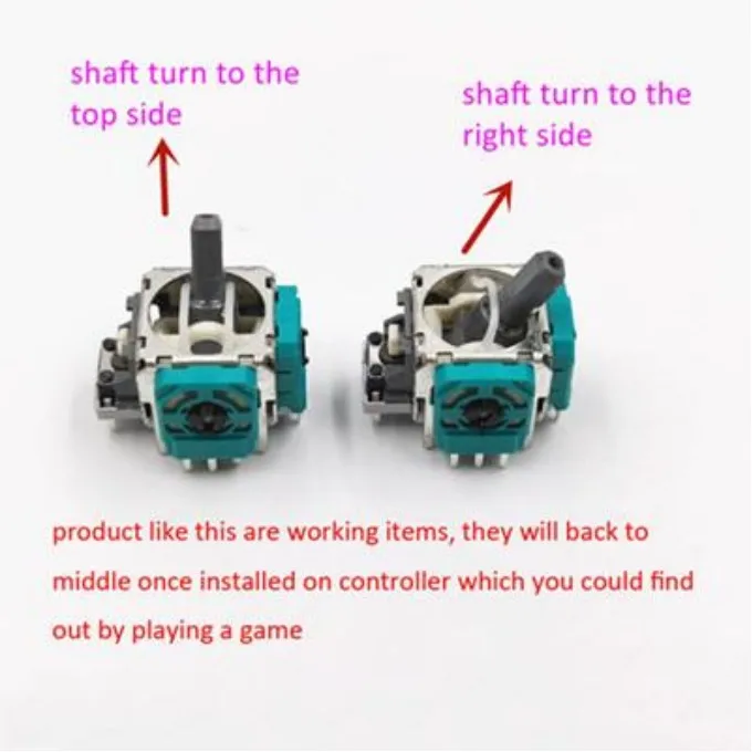 100 stücke Fabrik Großhandel für Xbox One Controller Original 3D Analog 3Pin Sensor Modul Potentiometer 3D Joysticks Ersatz – Detail 1