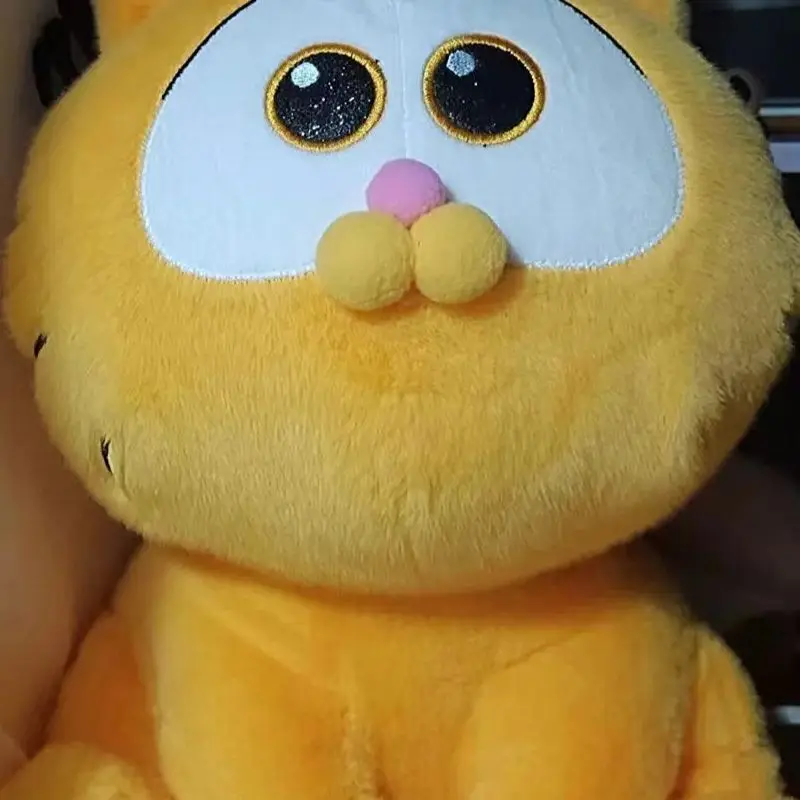 

30 см аниме Гарфилд, новая милая ультра-мягкая сидячая версия, плюшевая игрушка для девочек и мальчиков, подушка для объятий, отправка другу, пара, сопровождающий подарок