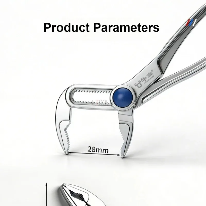 

Multifunctional Water Pump Tongs, Universal Wrenches with Large Openings That Can Be Quickly Adjusted, Water Heating Wrench