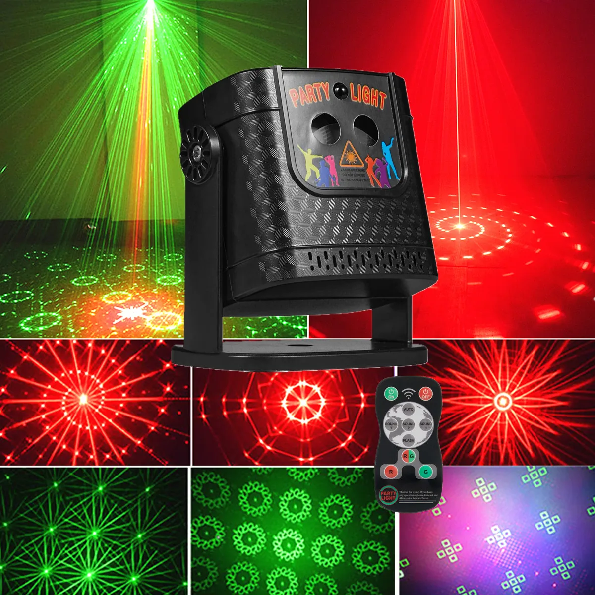 

Party lights, DJ disco lights, laser stroboscopic lights, USB-powered projectors, portable family party camping decorations