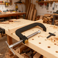 Woodworking Tools Carpentry G Word Clip Quick Clamp G Type C Heavy Duty Thickened Iron Clips F Clamp Fixing Clamp DIY Tools