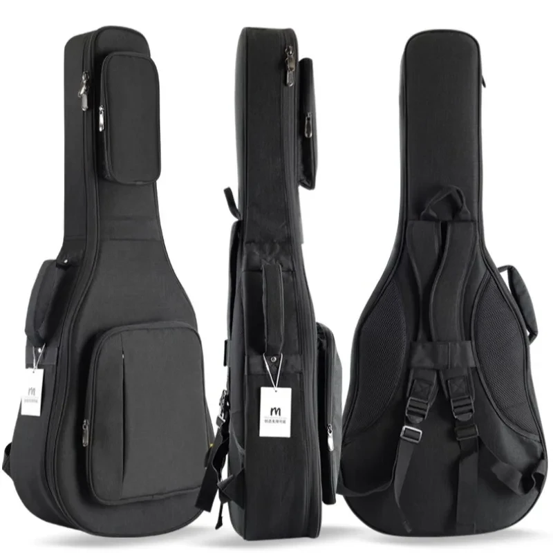 Premium 36 Inch Oxford Guitar Bag, Extra Thickened Professional Gig Bag, Shockproof Waterproof with Dual Shoulder Straps