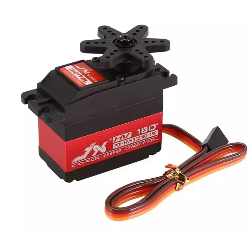 JX Servo PDI-HV5932MG Digital Servo - 32KG Torque, 0.10 Sec/60° at 8.4V, Metal Gear, Coreless, for RC & DIY Projects