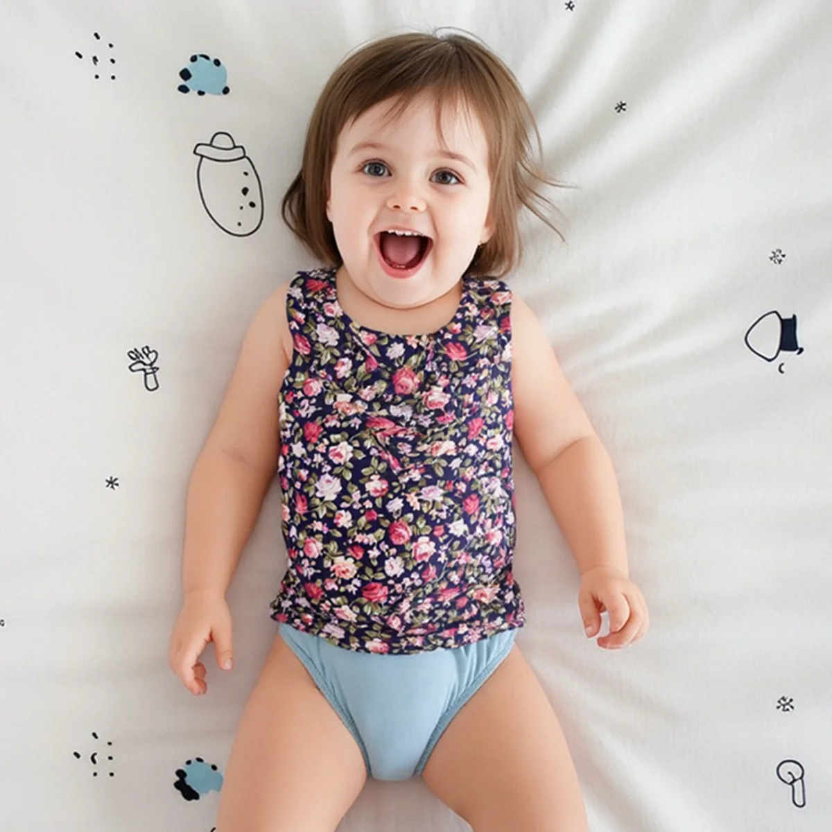 

Infants Girls Clothing Sets Cute Printing Summer Baby Sets Cotton Clothes 2pcs Fashion Cute