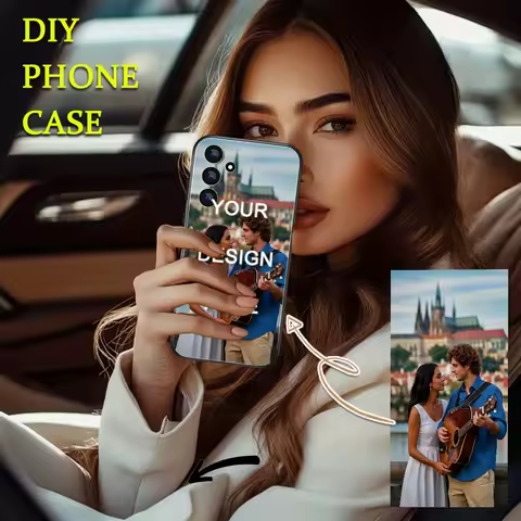 For Samsung Galaxy A55 A54 A53 A52 Case A35 34 S25 S24 S23 S22 S21 S20 Ultra Plus FE DIY photo Customized TPU soft Back Cover