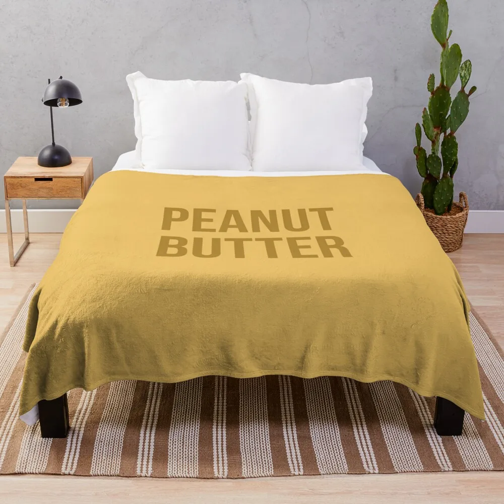 Peanut Butter or Jelly - Shirt Sweatshirt, Cute PBJ Sandwich Peanut Butter Jelly Food Junkie Foodie Couple Matchin Throw Blanket