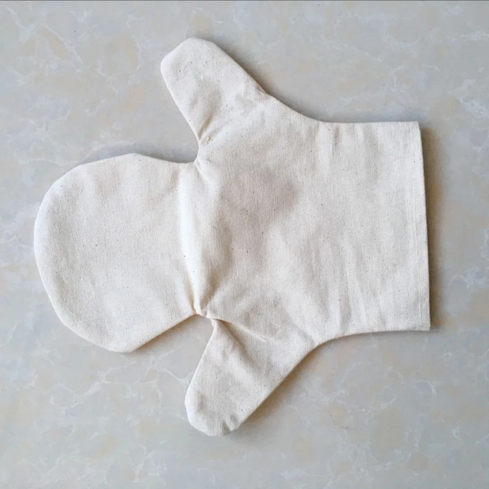 Confezione di materiali per burattini da dito da 2 pezzi Set di burattini dipinti creativi fai-da-te per bambini Forniture per narrazione in tela bianca per bambini