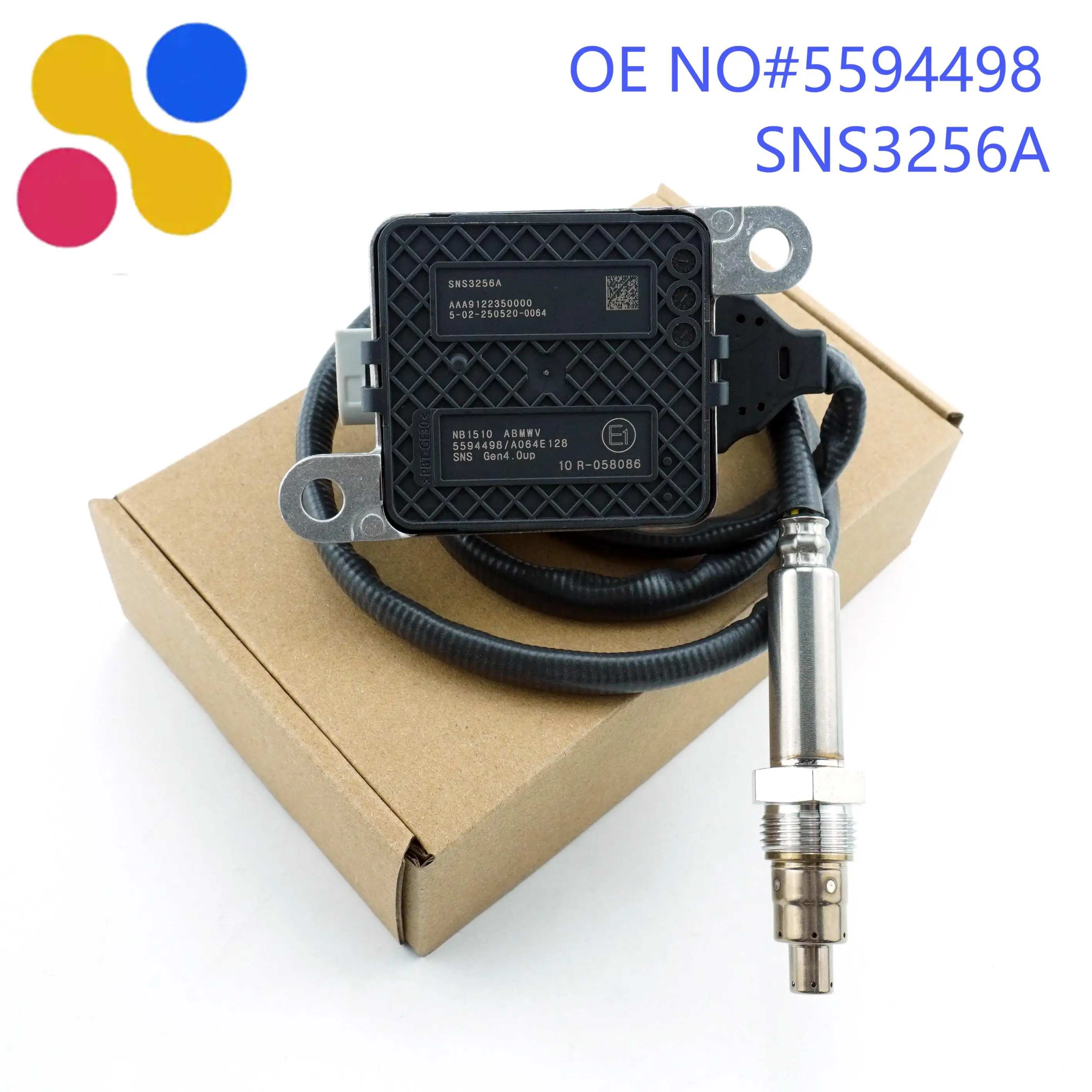 

5594498 SNS3256A New Nitrogen Oxide Sensor High Quality NOx Sensor for Cummins Truck Spare Part AAA9122350000 SNS3256A