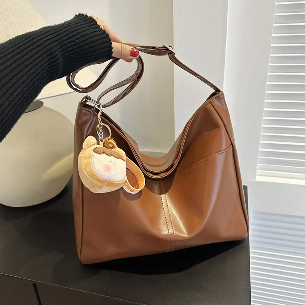 

Креативные сумки на плечо из искусственной кожи, винтажные повседневные сумки через плечо, многофункциональная женская сумка-мессенджер большой вместительности