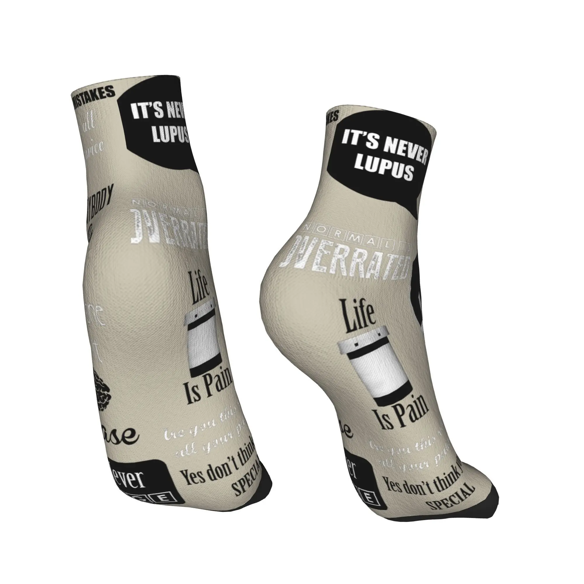 Dr House Montage 180575049 양말 여름 발목 양말 하라주쿠 남성용 품질 양말 맞춤형 야외 스포츠 미끄럼 방지 양말