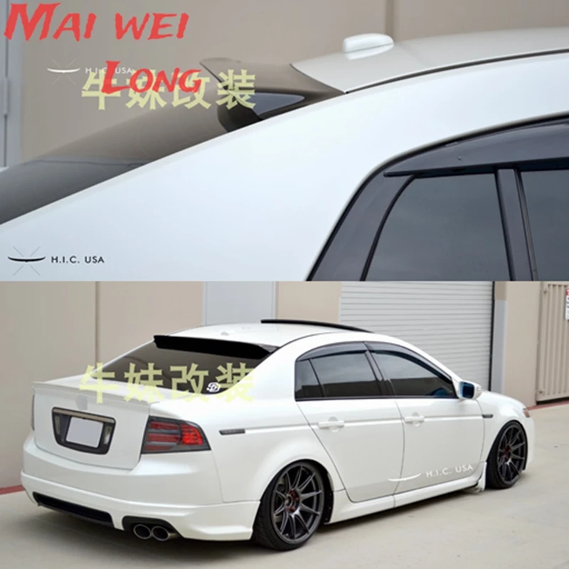 

For Honda ACURA TL 2004 2005 2006 2007 2008 ABS Plastic Material Roof Spoiler Sun Visor Spoiler Wing