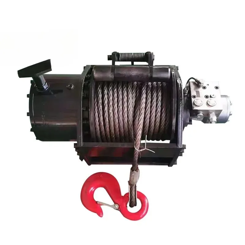 

5T 5000kg Marine Hydraulic Anchor Winch Single Drum Steel Material for Boat Lifting And Crane Applications