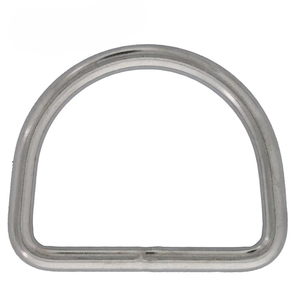 

# Hot Sales Rigging Hardware High Polished Stainless Steel Welded D Ring