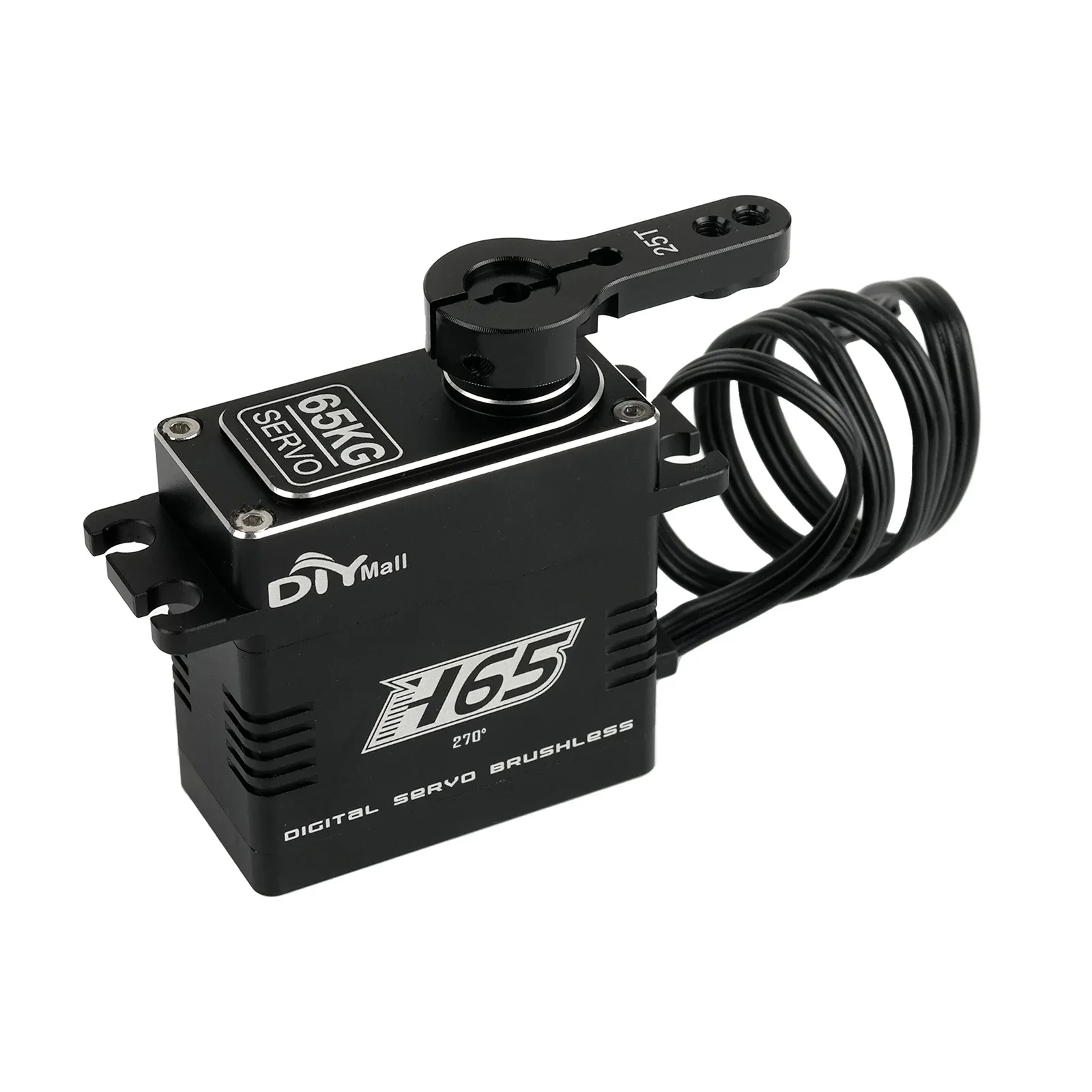 Servo a coppia elevata da 65 kg H65 IP67 Servo digitale 8.4 V Ingranaggio in acciaio con motore brushless interamente in metallo per auto RC Veicolo Aereo Robot