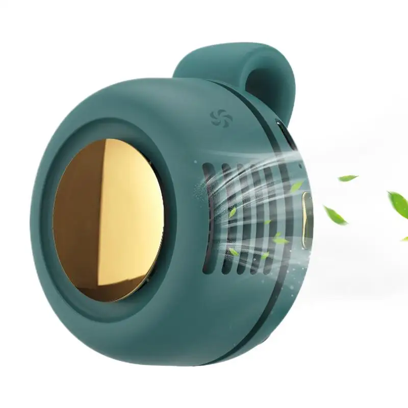 

Shirt Fan Small Portable Fan With Clip Rechargeable Powerful Air Cooler Quiet 3 Speeds Adjustable Cool Gadgets For Travel
