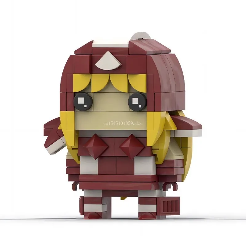 MOC Saints Seiyaed Brickheadz Japan Anime Action Figures Undersea Temple Sea Fighter Building Blocks Ideas Set Brick Toys Gifts