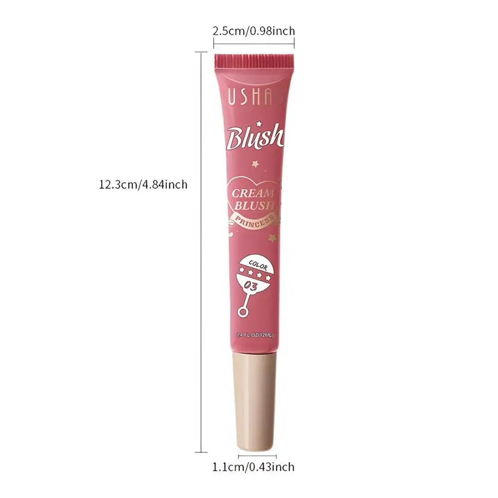 Beauty Liquid Blush Lasting Natural Liquid Contouring Face Blusher Waterproof Facial Blush Stick Soft Light Liquid Blush