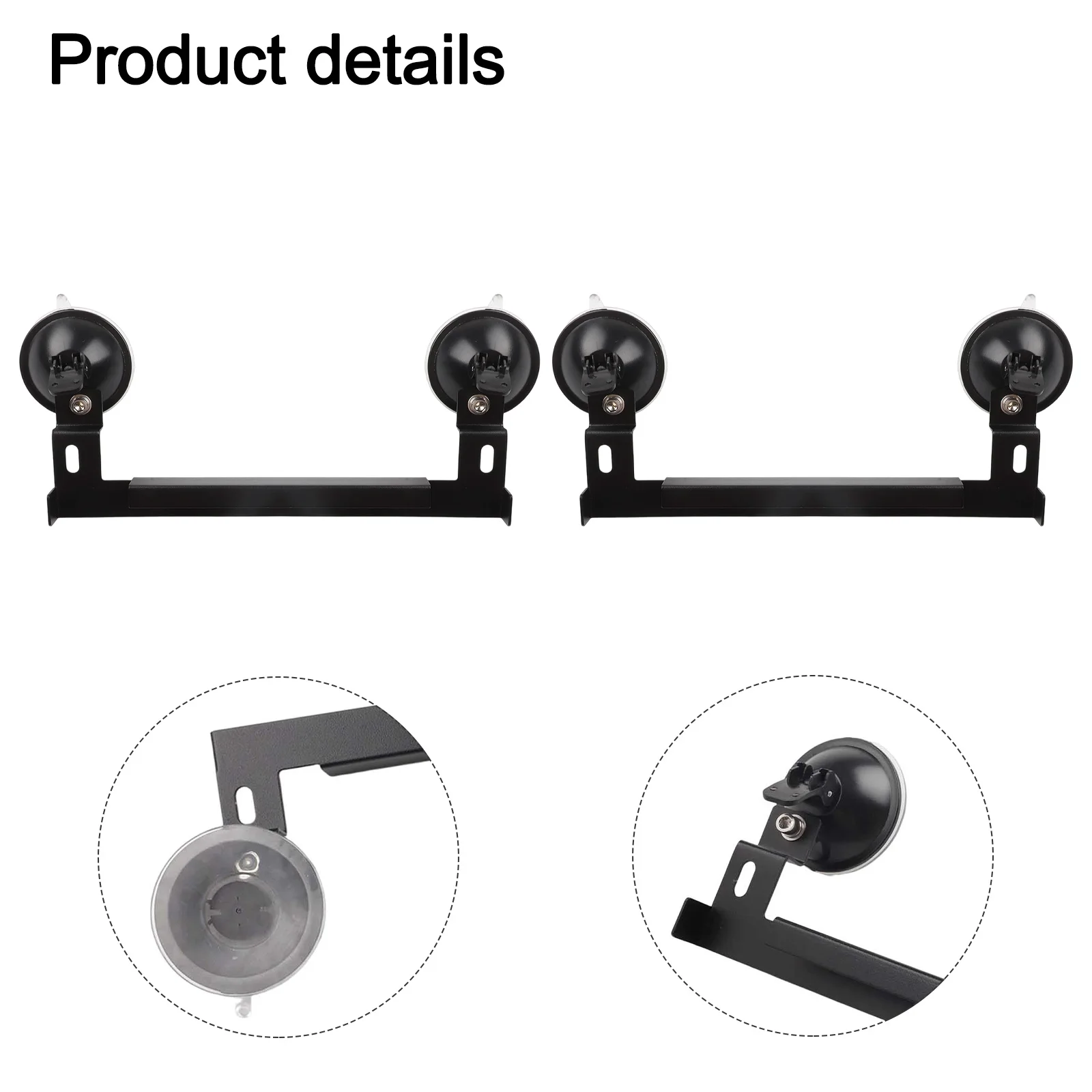 Aluminum Alloy Suction Cup Mount Kit For Starlink For Mini Car Sunroof Windshield Stable Signal Reception Bracket Accessories